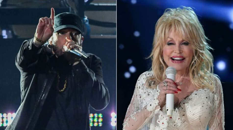 Eminem y Dolly Parton ingresan al Salón de la Fama del Rock & Roll