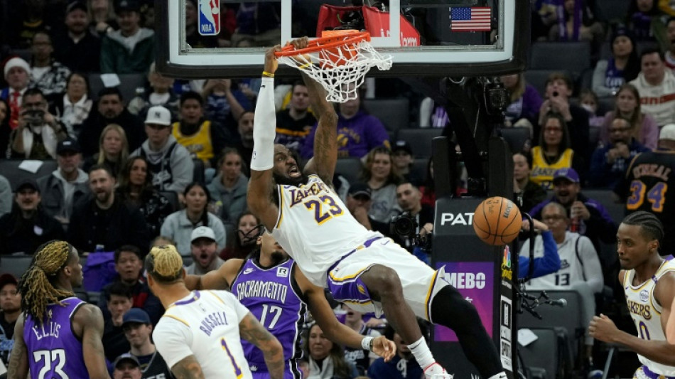 NBA's 'King' James on top of his game at 40