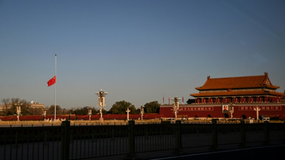 Former leader Jiang's body arrives in Beijing as China mourns