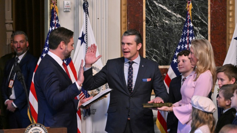 Pete Hegseth als US-Verteidigungsminister vereidigt