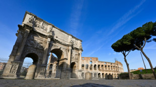 A Rome, l'Arc de Constantin endommagé par la foudre