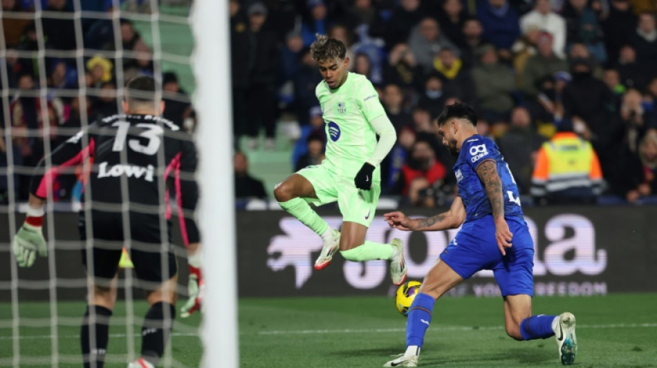 Espagne: le Barça à nouveau piégé à Getafe, fin de série pour l'Atlético