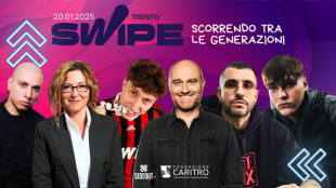 'Swipe', a Trento anche Zerbi per un confronto tra generazioni