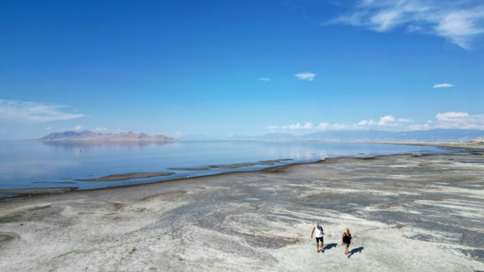 Malgré l'assèchement du Grand Lac Salé, l'Utah pardonne le climatoscepticisme de Trump