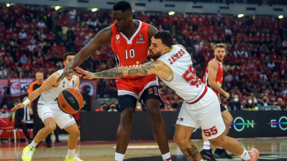 Basket: Monaco corrige l'Olympiakos au Pirée et égalise en quarts d'Euroligue