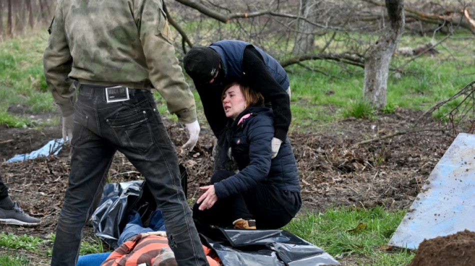 On the trail of the dead in a Ukrainian village