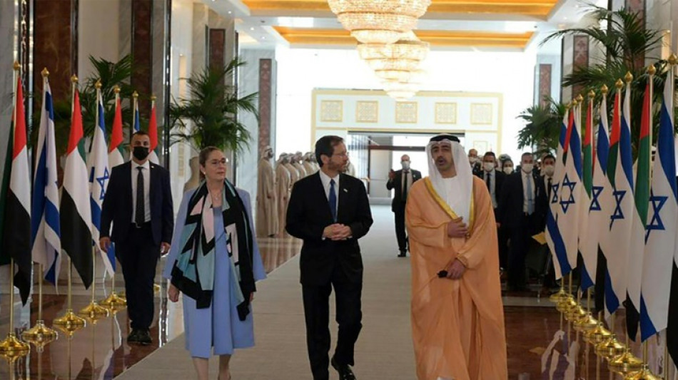 Première visite d'un président israélien aux Emirats arabes unis