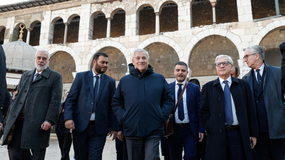 Tajani,Italia vuole essere ponte tra la nuova Siria e l'Ue