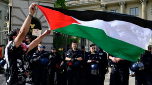 Polizeieinsatz bei propalästinensischem Protest vor Berliner Humboldt-Universität