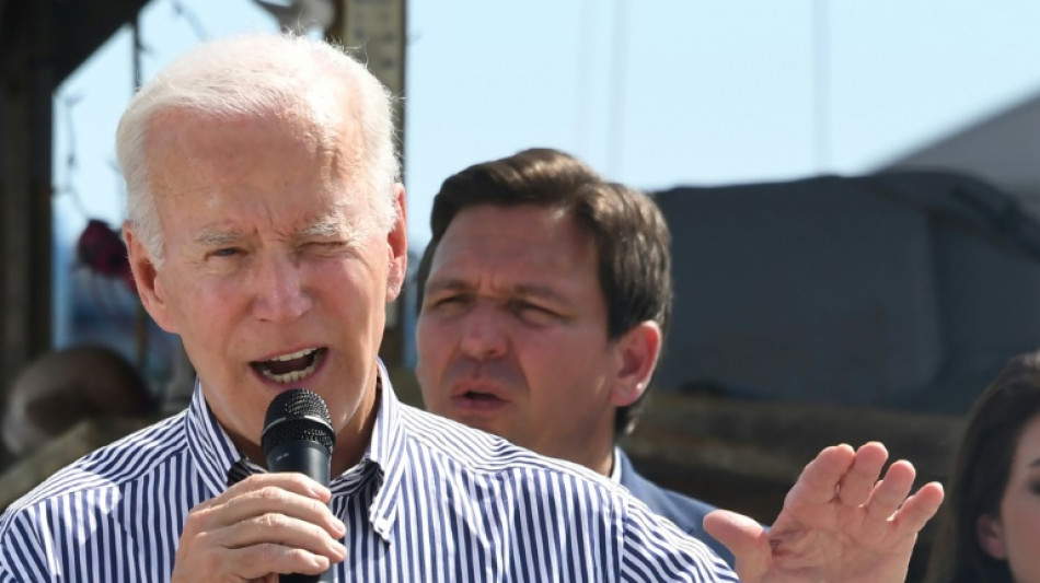 Biden porteur d'un message d'unité en Floride après l'ouragan Ian