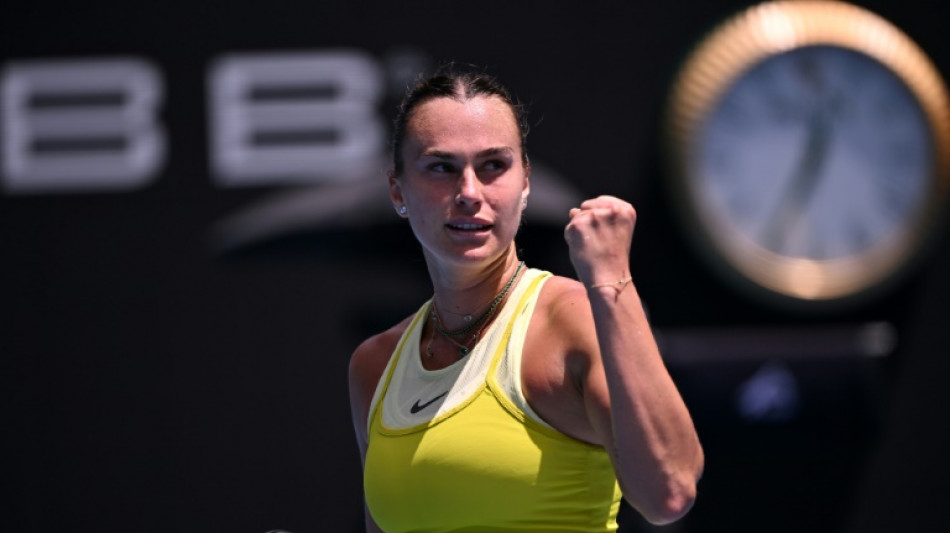 Sabalenka blows away Andreeva to reach Melbourne quarter-finals