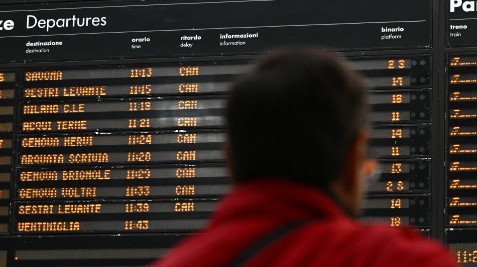 Trenitalia,disservizio tecnico,stop prenotazioni e vendite