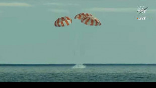 NASA capsule Orion splashes down after record-setting lunar voyage