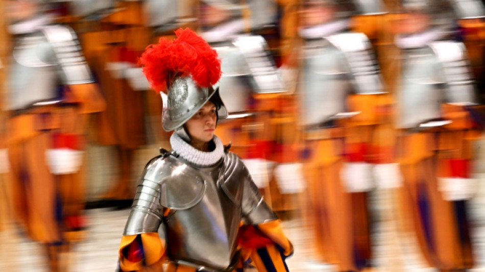 New batch of Swiss Guards take up their halberds