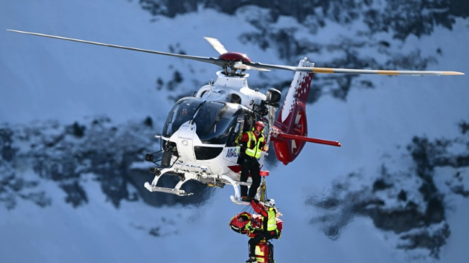 Ski: le Français Blaise Giezendanner blessé au genou après une chute à Wengen