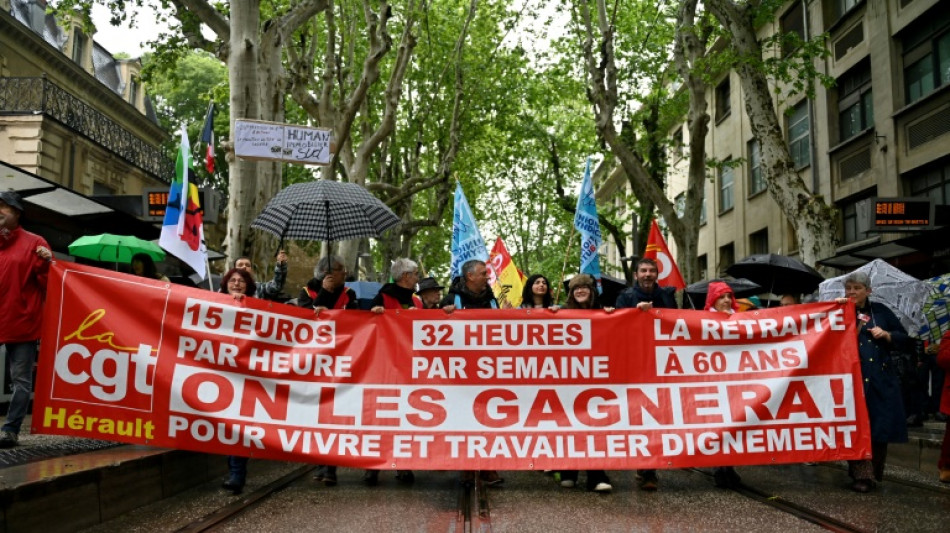 Salaires et retraites: la CGT met la pression pendant le discours du Premier ministre